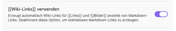 Wikilinks verwenden