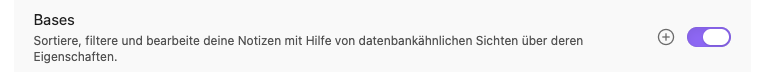 Bases Erweiterung