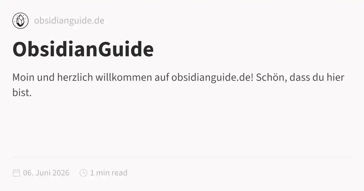 ObsidianGuide