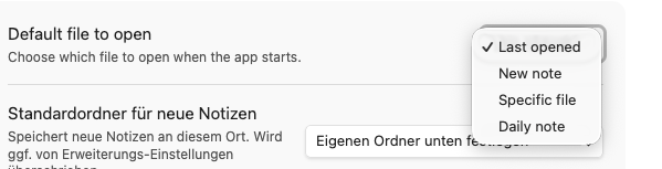 Default File to Open Default File to Open